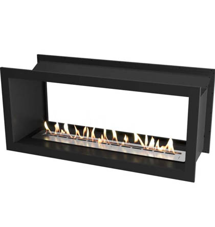 Icon Fires Double Sided Slimline Firebox 1350