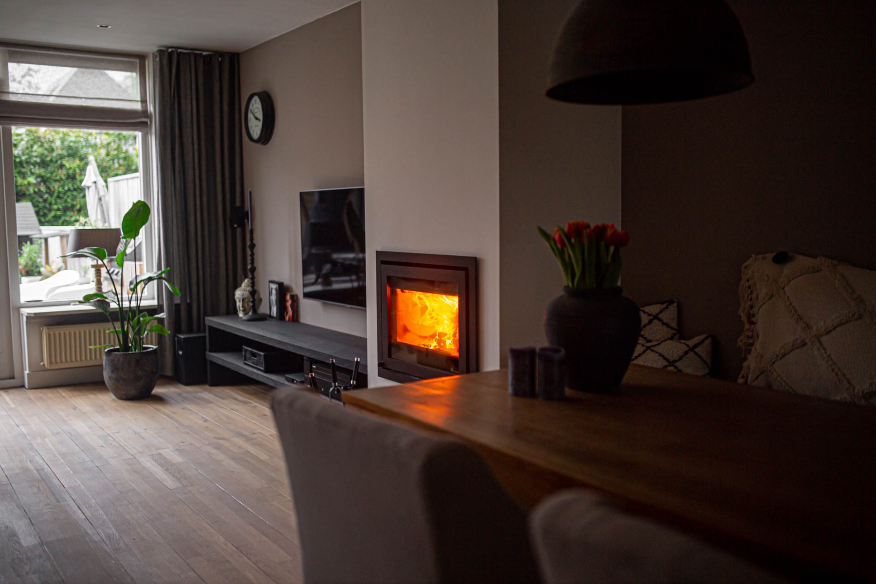 Dik Geurts Instyle 650 als inbouwhaard in Breukelen